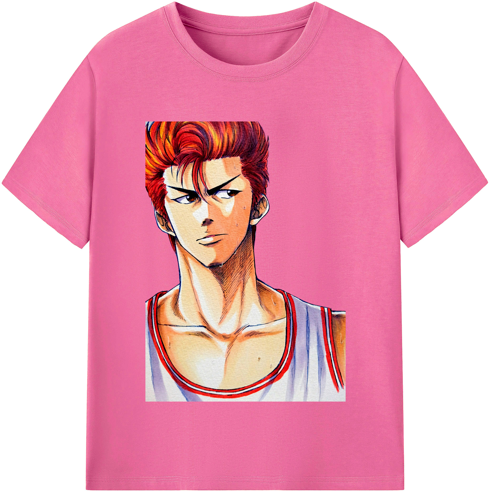 （画像用） SLAM DUNK／スラムダンク レディースカジュアルプリントTシャツ（綿100％）